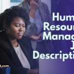 Human resource manager job description sample